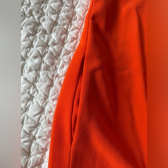 Lauren Ralph Lauren Bright Orange Shift Dress - Picture 5 of 10